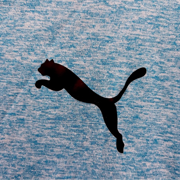 PUMA Men’s Blue Gym T-Shirt - Picture 3 of 5